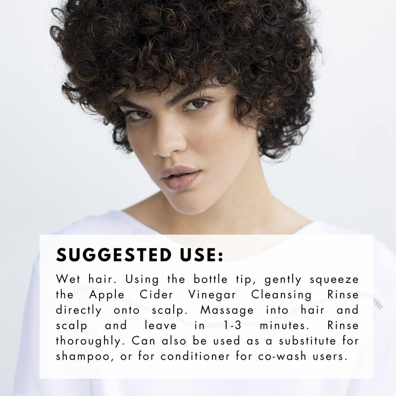 R+Co Lost Treasure Apple Cider Vinegar Cleansing Rinse | Dramatic Shine + Softens Hair + Preserves Color | Vegan + Cruelty-Free | 6 Oz - Image 3