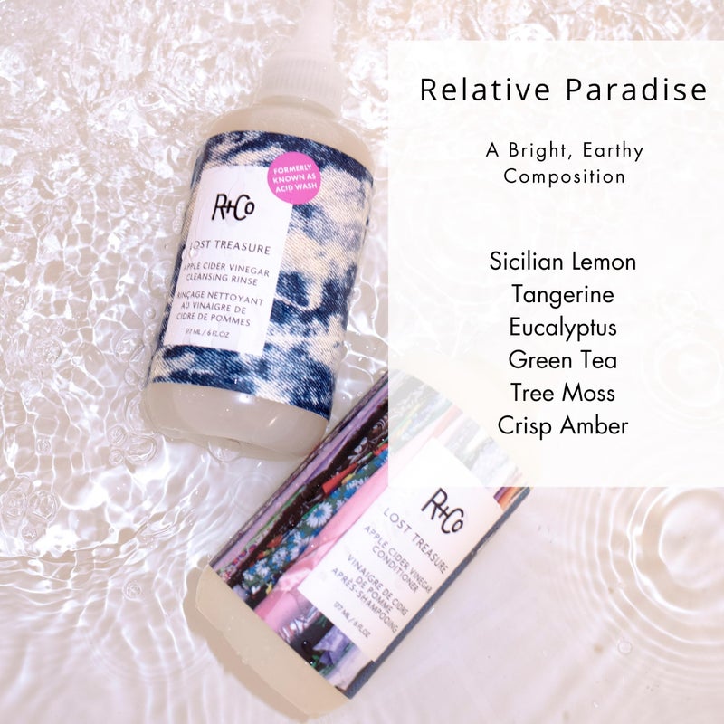 R+Co Lost Treasure Apple Cider Vinegar Cleansing Rinse | Dramatic Shine + Softens Hair + Preserves Color | Vegan + Cruelty-Free | 6 Oz - Image 4