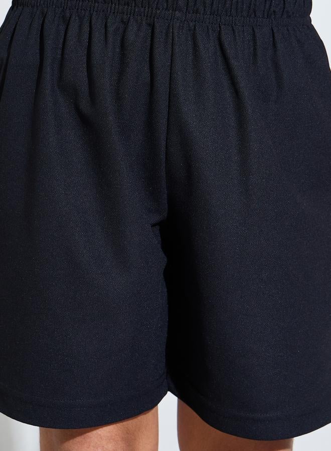 Styli Teens Cotton Sports Jersey Shorts with Side Pocket - Image 4