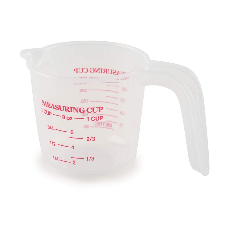 Norpro 1 Plastic Measuring Cup Multicolored