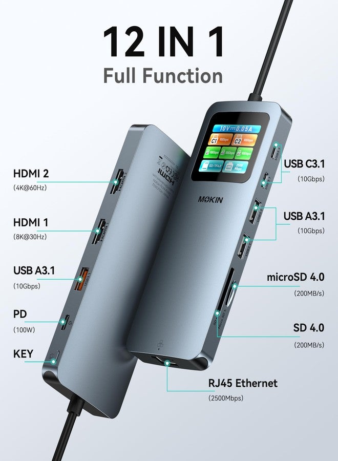 موكين موزع USB، منفذي HDMI - Image 2