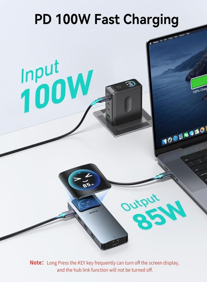 موكين موزع USB، منفذي HDMI - Image 3