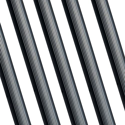 Binditek 25 Pack Binding Bars, 25-Sheet Capacity Slide Grip Binding Bars, Black, 5mm Thickness, 11 Inches, for Students and Coworkers - Image 3