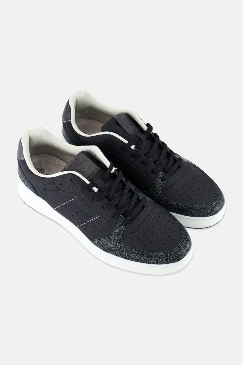 English Laundry Men Lace Up Casual Shoes, Black - Image 4