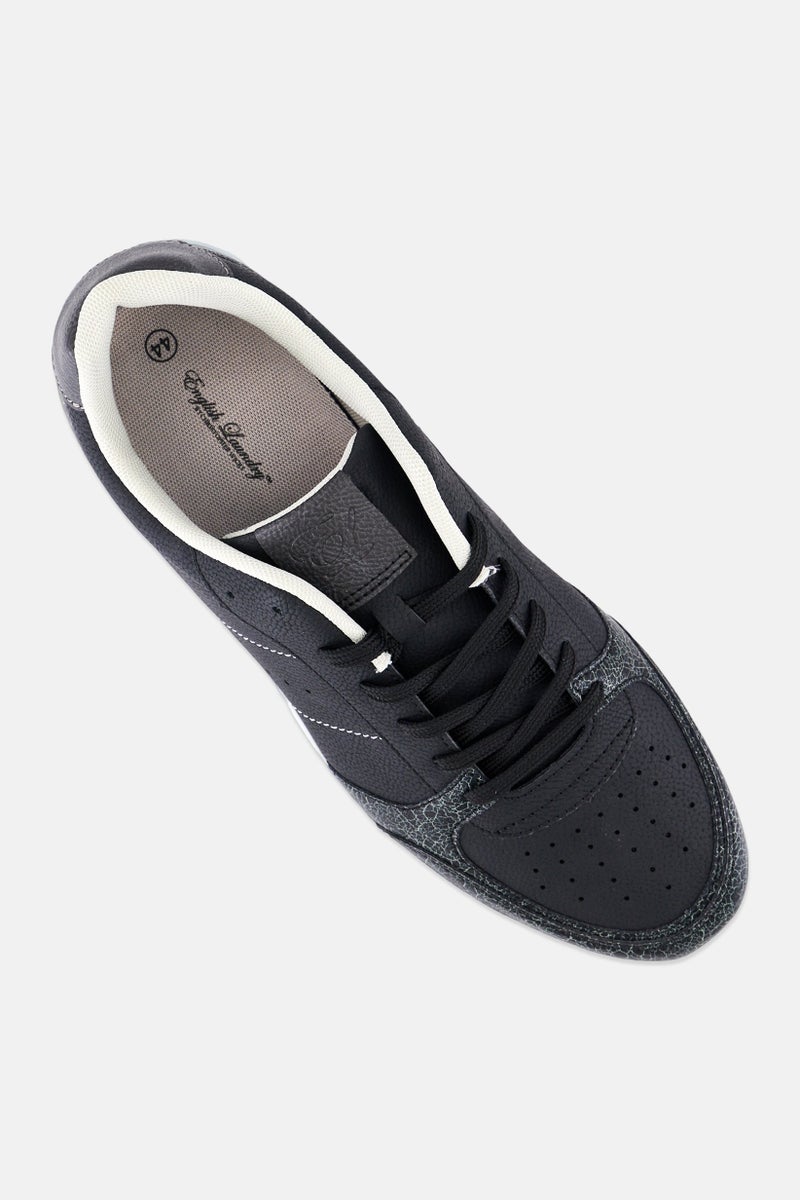 English Laundry Men Lace Up Casual Shoes, Black - Image 3