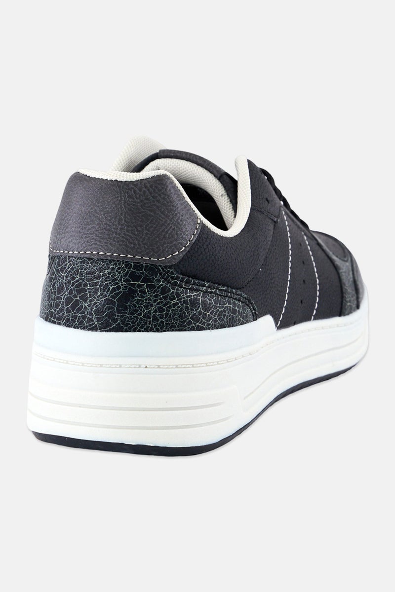 English Laundry Men Lace Up Casual Shoes, Black - Image 2