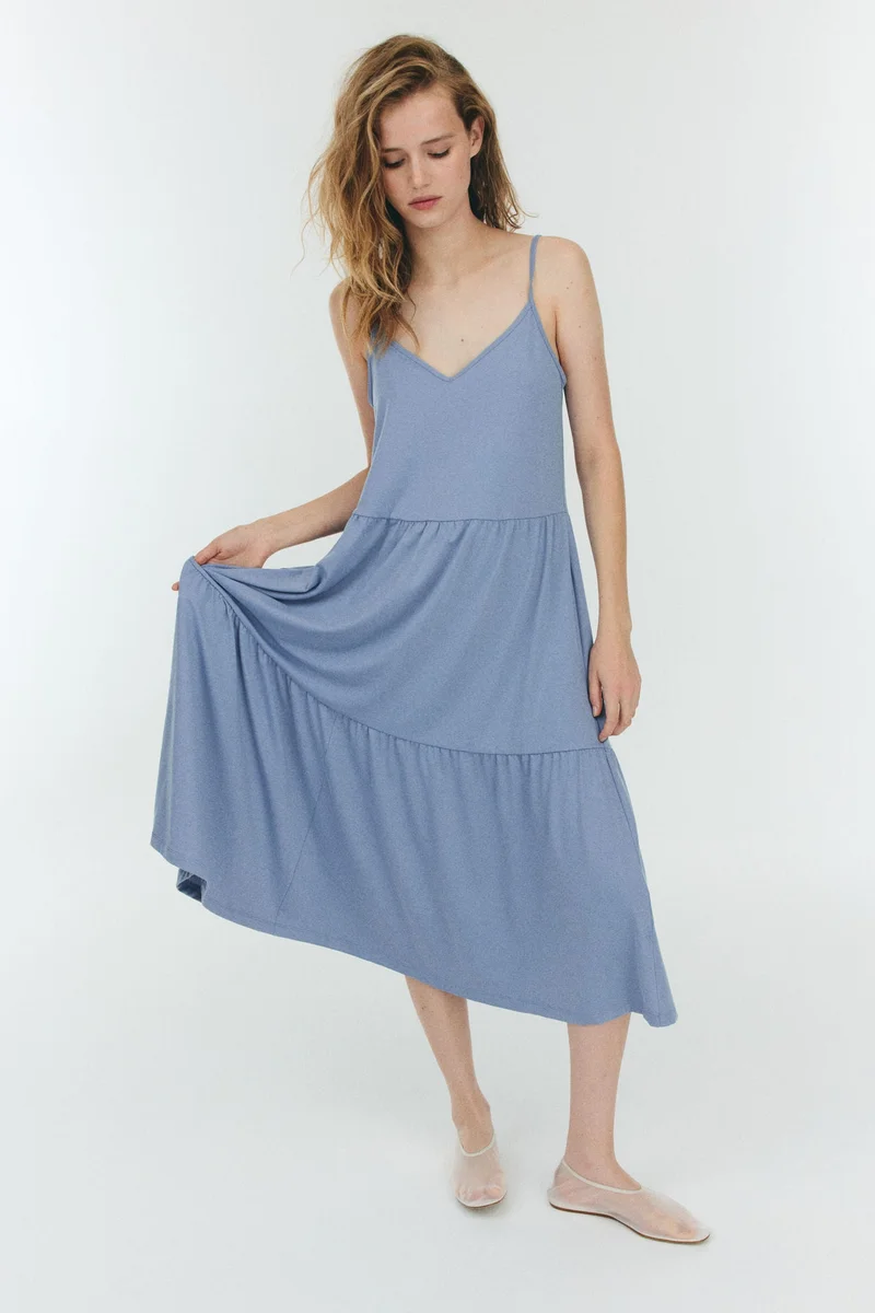 H&M Tiered strappy dress