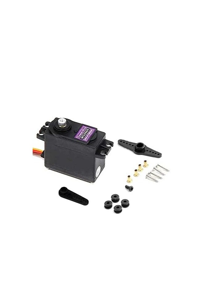 Generic - MG996R Servo Motor, High-Torque Metal Gear Digital Servo, for RC Vehicles, Robotics, Arduino - Image 1