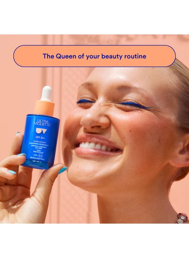 Ultra Violette Queen Screen SPF 50+ Luminising Skinscreen Serum 50ml - Image 4