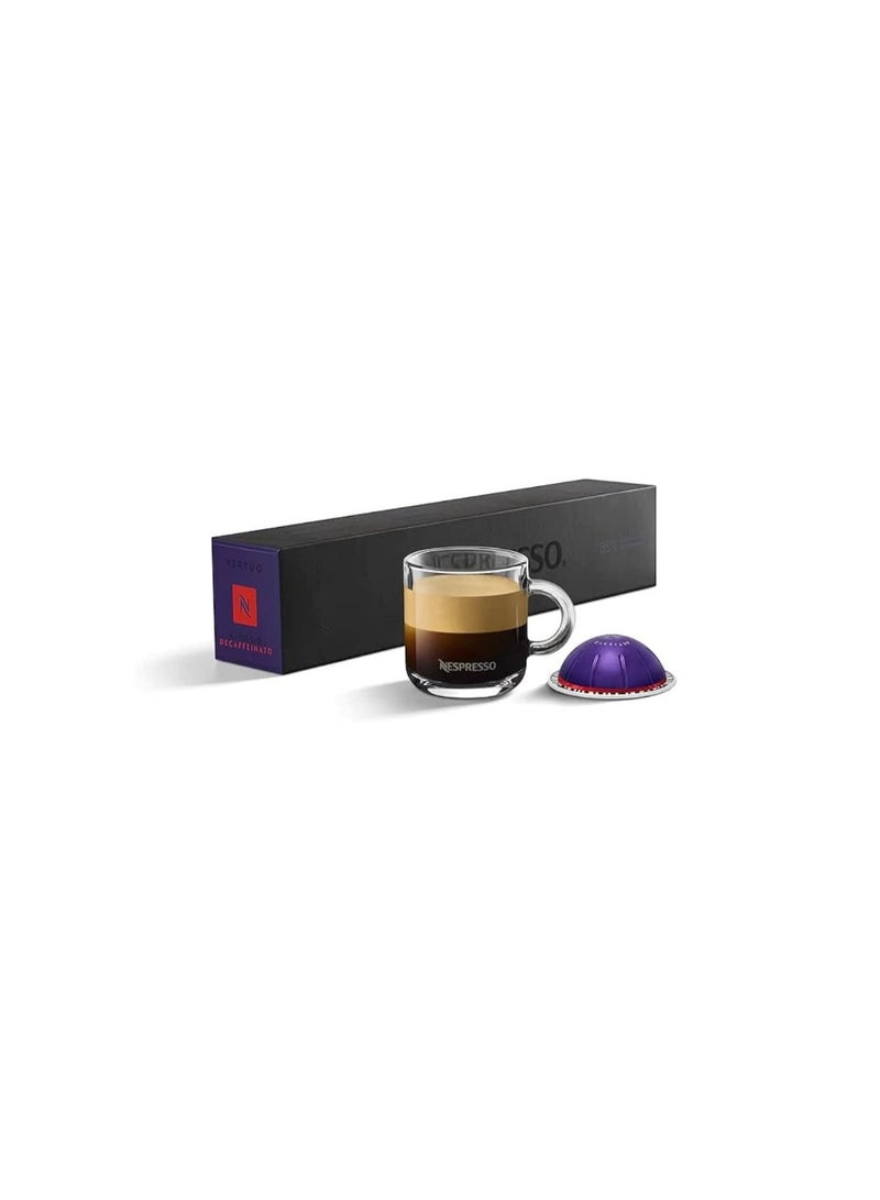 Nespresso Vertuo Capsules - Altissio Decaffeinato - 10 Capsules