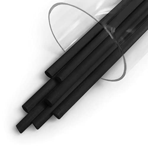 Carmel 4mm Mechanical Grease Pencil Holder + 25 Refills (Black), Clutch Pencil with Thick Waxy Leads, Holder for Drawing, Wax Pencil for Holding Soft Greasy Leads, Mechanical China Marker - Image 2