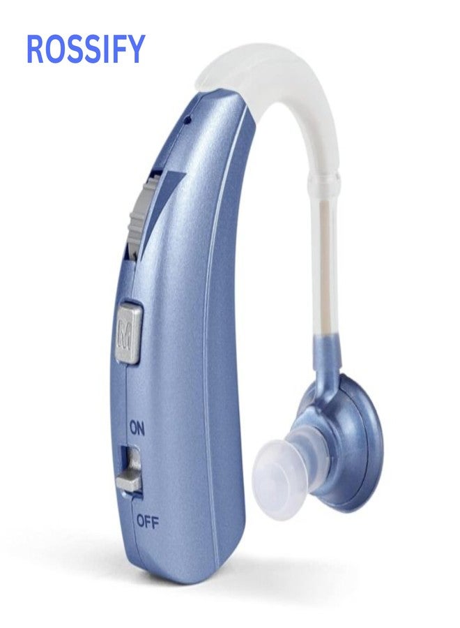 Rossify Hearing Aid - Advanced Digital Sound Amplifier, Rechargeable, Noise Cancelling, Comfortable & Lightweight Hearing Assistance - Image 2