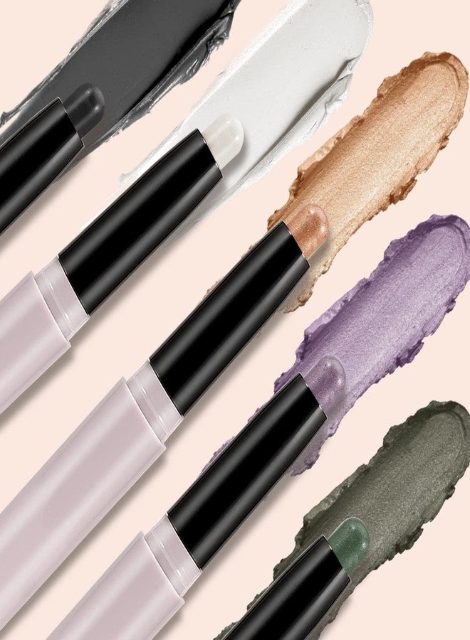 Boobeen Matte Eyeshadow Stick, Waterproof Eye Shadow Pencil Creamy, Long Lasting Eyeshadow Makeup, Rich Color for Dimensional Eye Makeup (08#) - Image 5