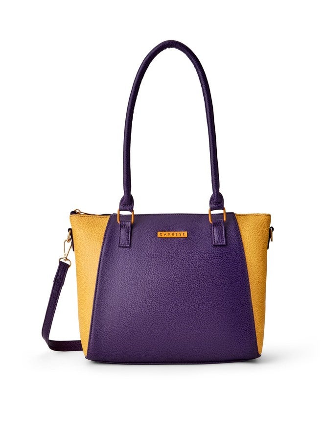Caprese womens PEBBLE S Medium YELLOW Satchel - Image 1
