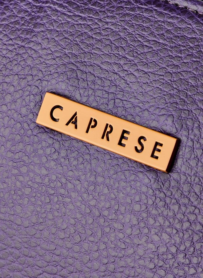 Caprese womens PEBBLE S Medium YELLOW Satchel - Image 4