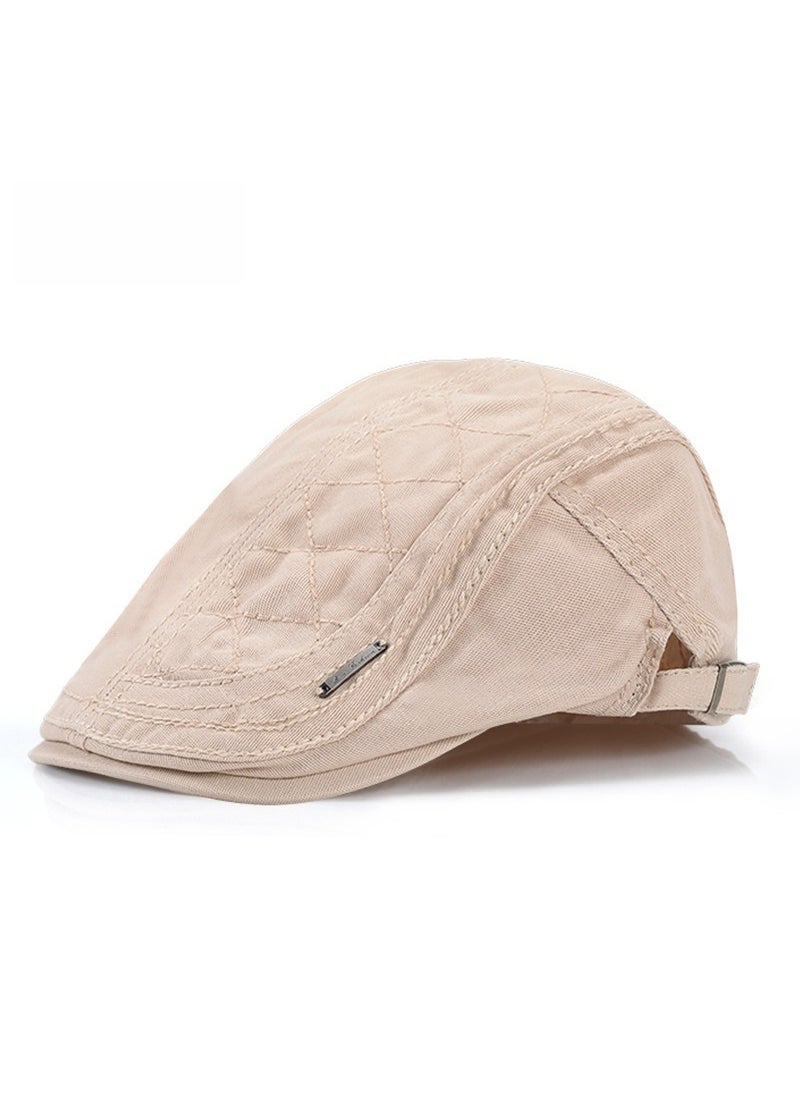 Generic - Retro Newsboy Cap Unisex Fashion Beret Army Green - Image 1