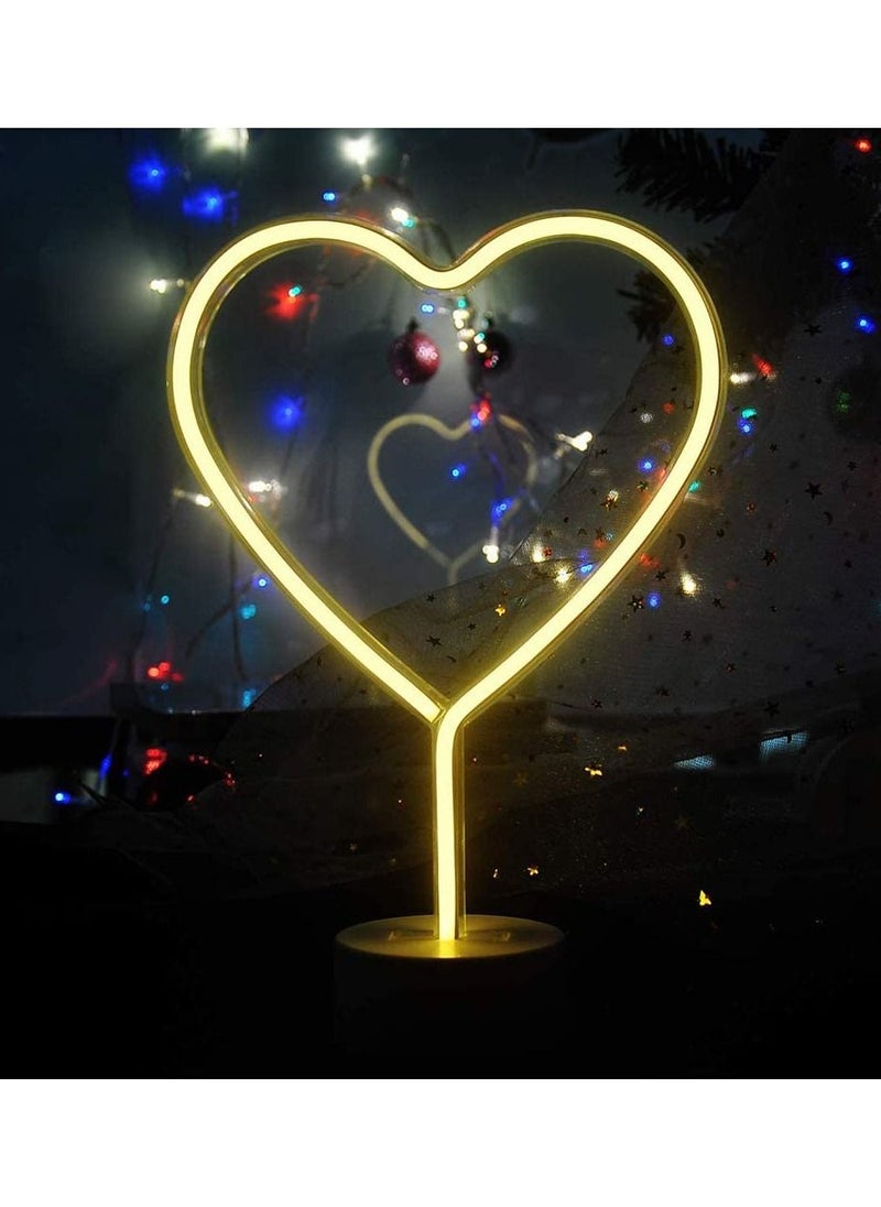 Generic Star Moon LED Neon Night Light Sign Wall Art Sign Night Lamp Birthday Gift Wedding Party Wall Hanging Neon Lamp Home Decor  - Image 1
