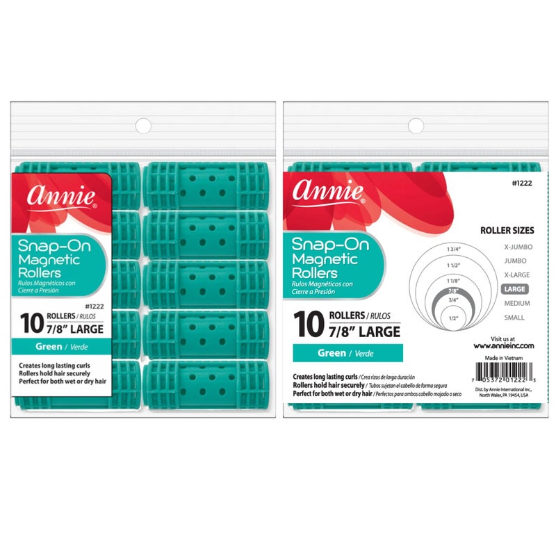 Annie Snap On Magnetic Rollers - Large - Image 2