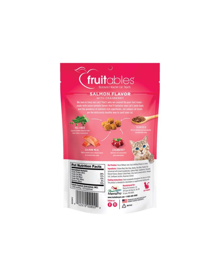 Fruitables Salmon Flavor with Cranberry Cat Treats 70g - Image 3