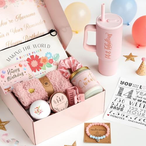 Mirasphere 14 Year Old Girl Birthday Gifts - Gifts for 14 Year Old Girls - Gifts for Teenage Girls - 11 Pieces Best Present for Daughter, Niece, Granddaughter - Image 2