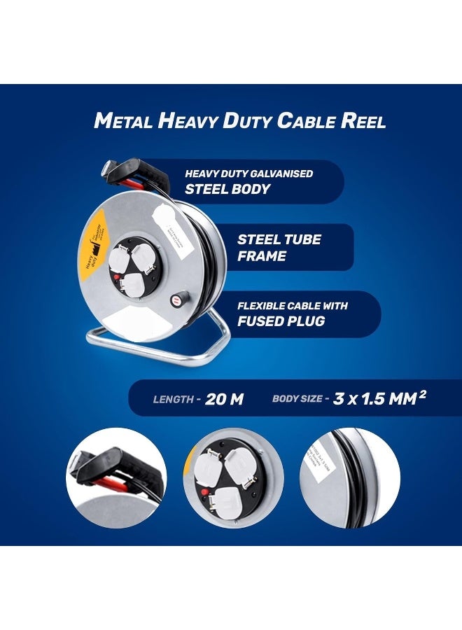 Extension Cable Reel with Trolley  - Image 2