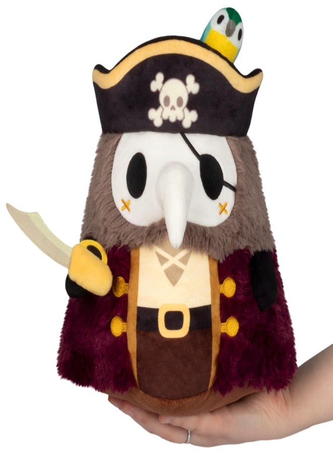 Squishable - Mini Pirate Plague Doctor - The Mysterious Doctor Plague Collection - 10.5 in - Soft Toy Collectible Stuffed Animal - Image 1