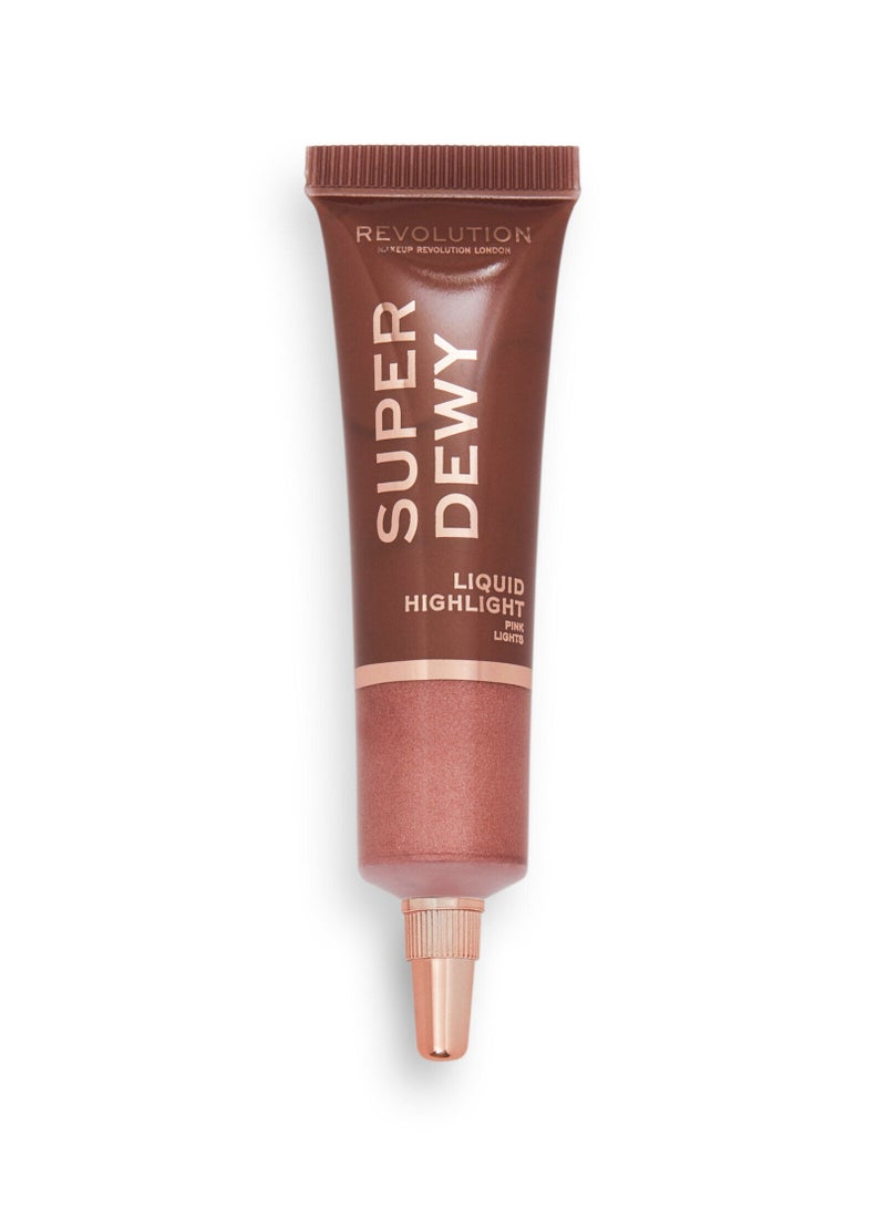 Super Dewy Liquid Highlighter Pink Lights
