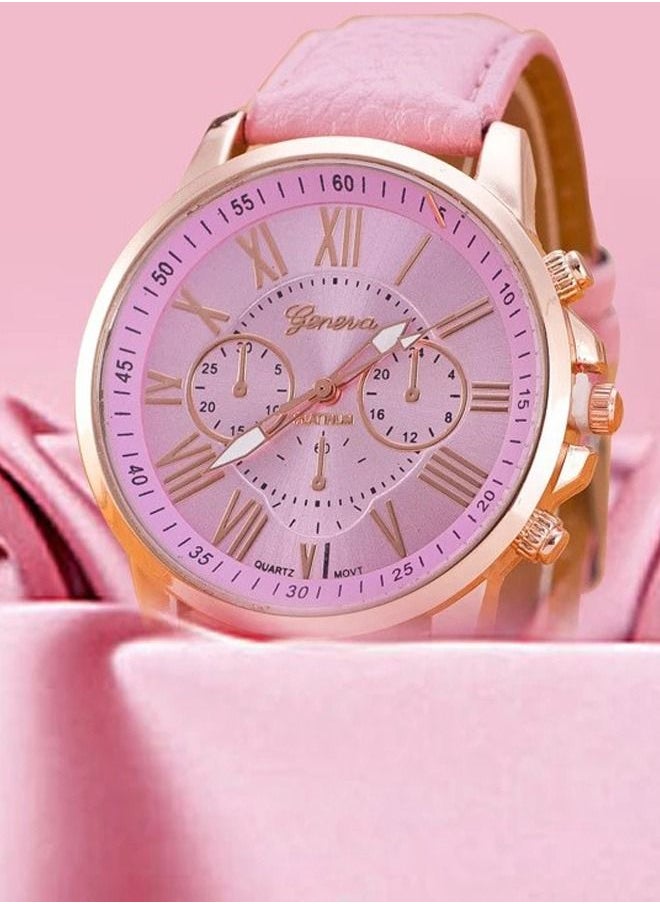 QUARTZ Unisex Analog Roman Numerals Wrist Watch for Unisex, Men and Girls  - Image 5