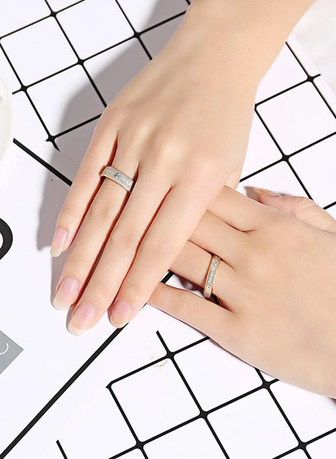 Take Two Pack of 2 - Forever Love Gold Ring