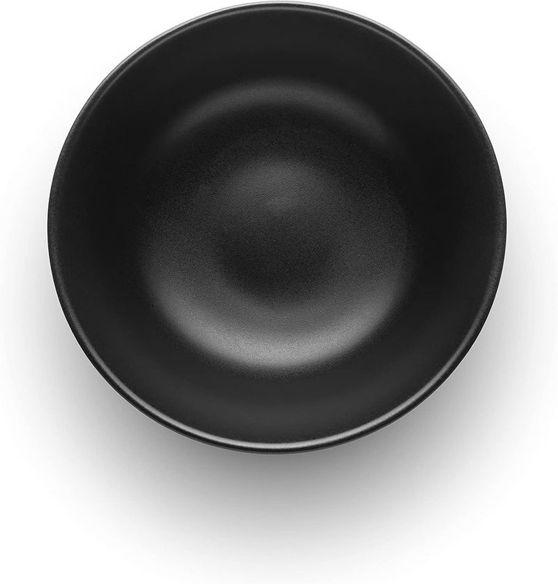 Eva Solo  Nordic Kitchen Bowl 05l 16cm  Dishwasher  Microwave Safe  Black Stoneware  Danish Design Functionality  Quality  Set of 4  Black - Image 3