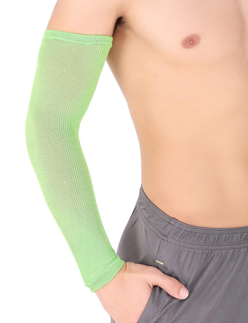 WMX Men and women Sun protection cotton arm sleeve Unisex summer, Winter arm protective Sports cricket, Football rider, Gym sleeves elbow Full cover - Image 1