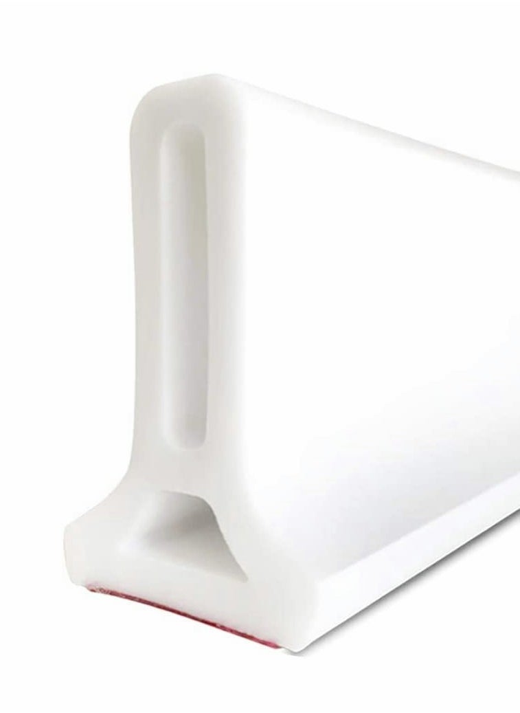 Generic - Collapsible Shower Water Dam Shower Stopper Barrier and Retention System and Keeps Water Inside Threshold Dry and Wet Separation Suitable for Bathroom and Kitchen, 1M - Image 1