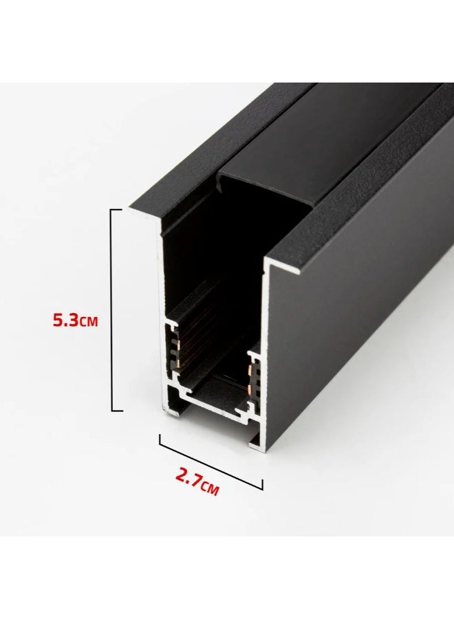 NERFA Recessed Magnetic Track – Size 5.3 cm × 2.7 cm - Image 1