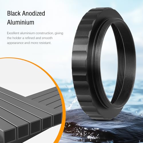Astromania M48X0.75 (2" Filter) Female to M42X0.75 T / T2 Male Thread Telescope Adapter - Image 2