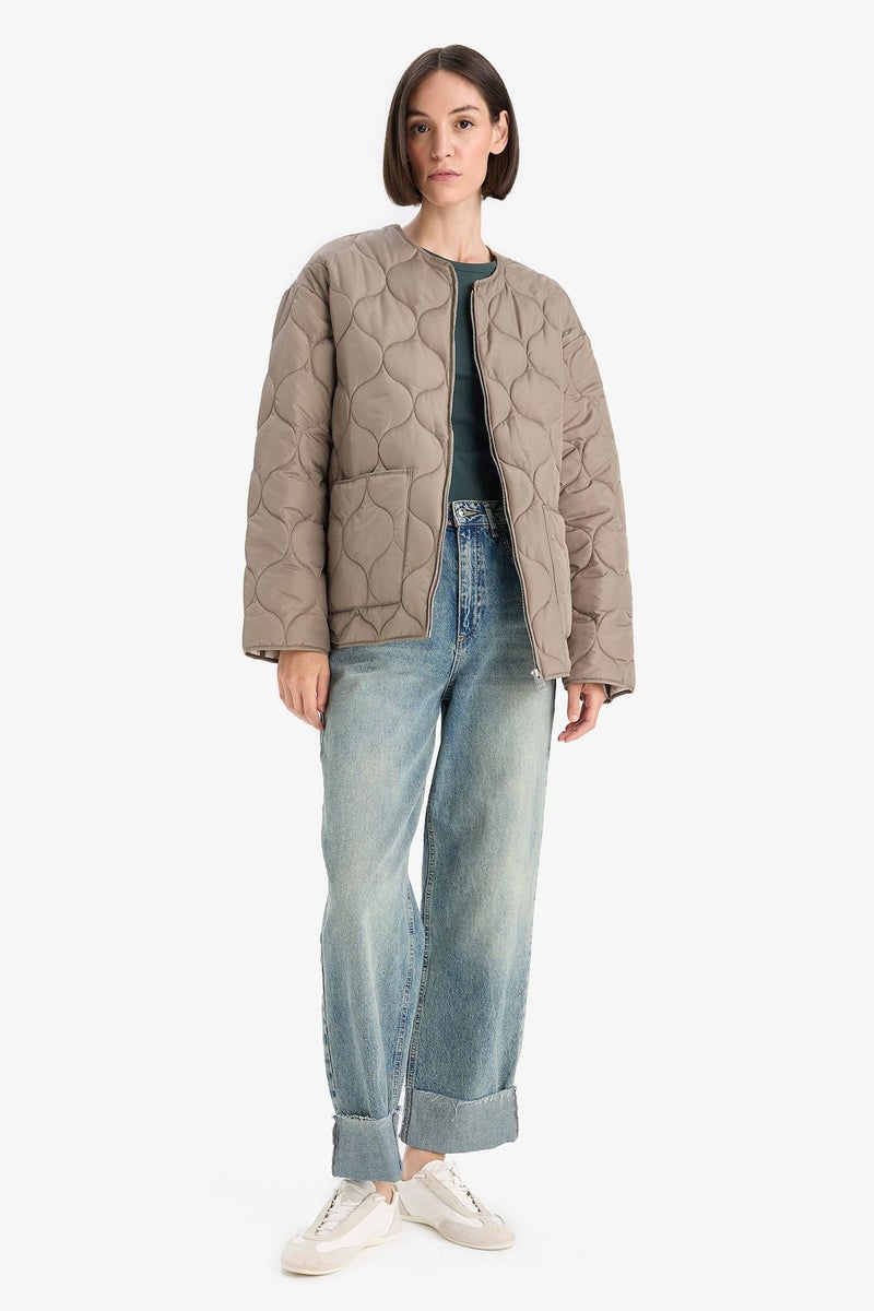 DeFacto Regular Fit Puffer Jacket - Image 2
