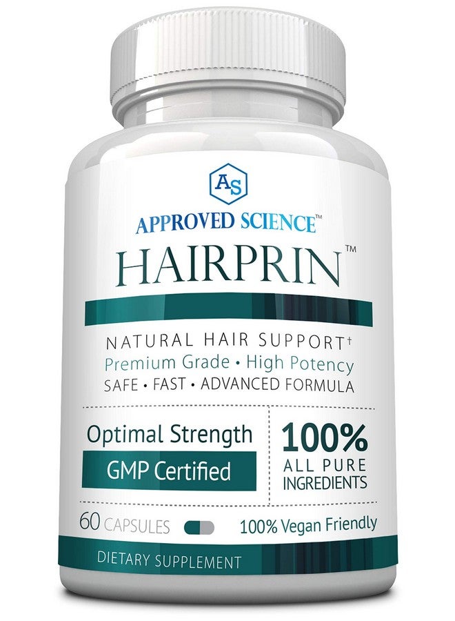 أبروفد ساينس هيربرين معتمد علميًا - يعزز نمو الشعر ويساعد على تنشيط الدورة الدموية في فروة الرأس. 60 كبسولة نباتية. عبوة واحدة - Image 1