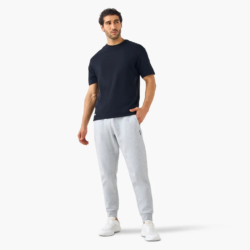 ADOT by Splash Regular Fit Panelled Joggers with Pockets