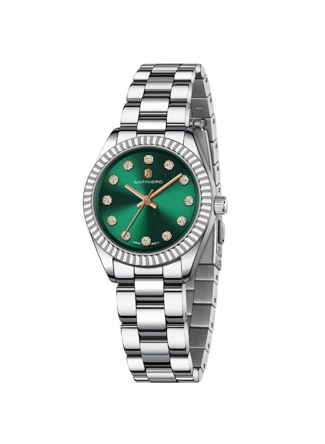 SAPPHERO Watches for Women Luxury Stainless Steel Ladies Watches Women's Bracelet Watch Small Analog 5ATM Waterproof Wrist Watch Elegant Gifts for Women - Image 1