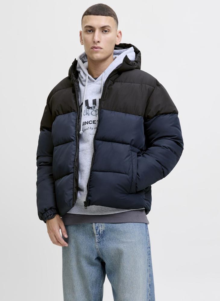 JACK & JONES Casual Regular Fit Puffer Jacket - Image 1