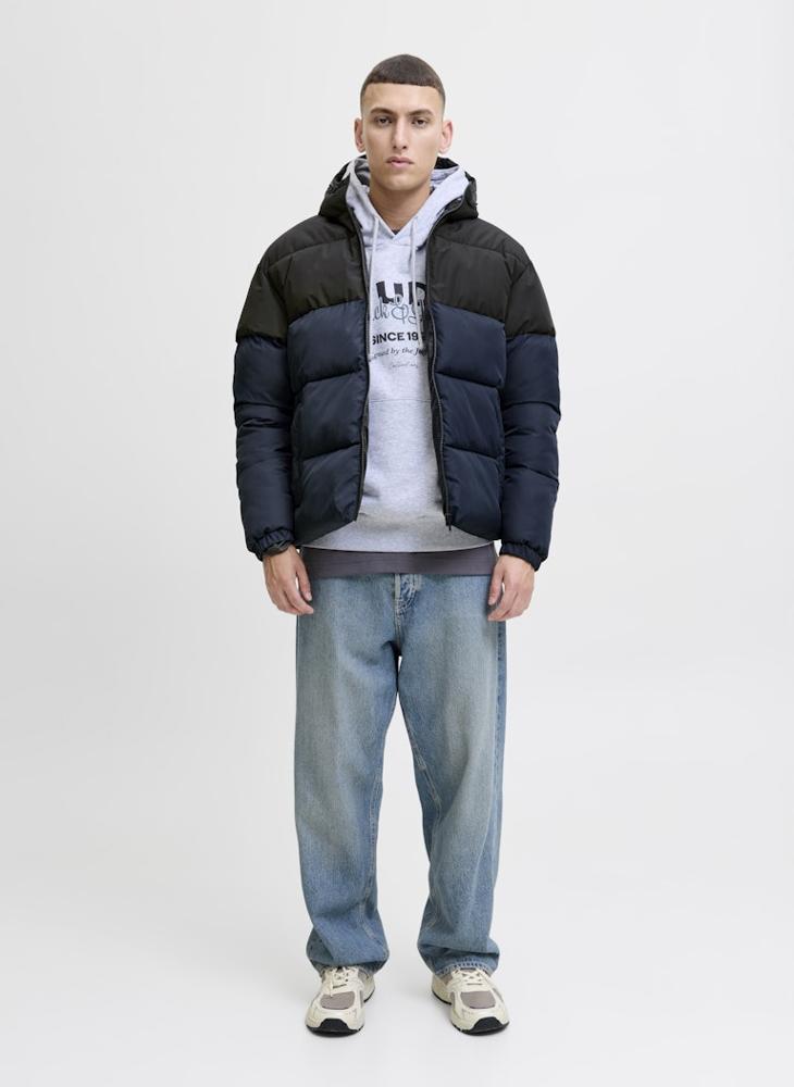 JACK & JONES Casual Regular Fit Puffer Jacket - Image 4