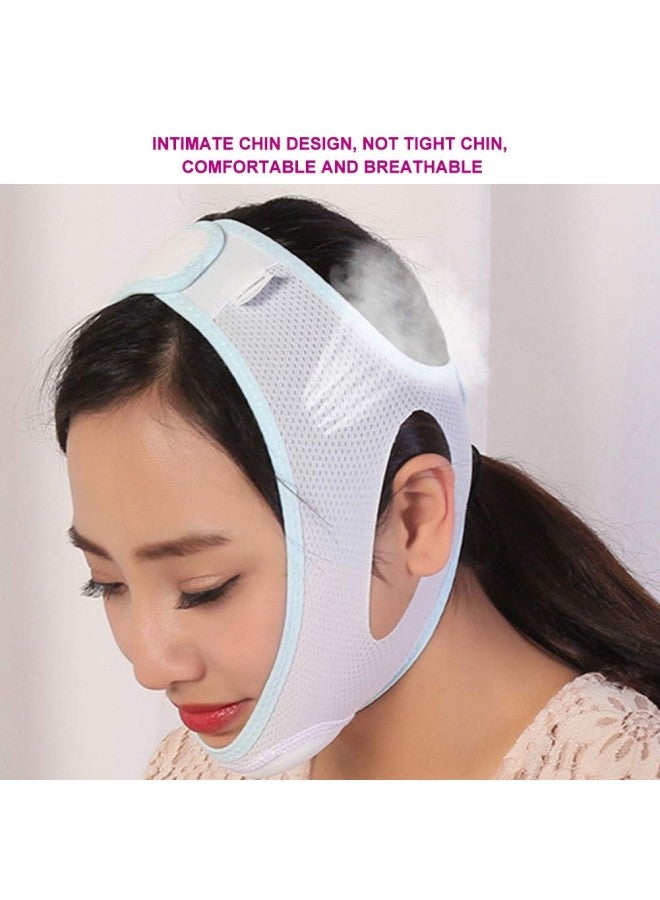 klarako Anti Wrinkle Face Slimming Mask Lift V Face Line Slim up Belt Anti-Aging & Face Breathable Compression Chin Bandag (Chin mask 2) - Image 2