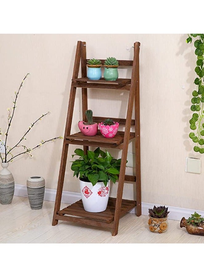 Generic FFD Flower Pot Holder Stand Foldable Plant Shelf,Plant Stand,Indoor Flower Pot Holder,Flower Stand Ladder  - Image 1