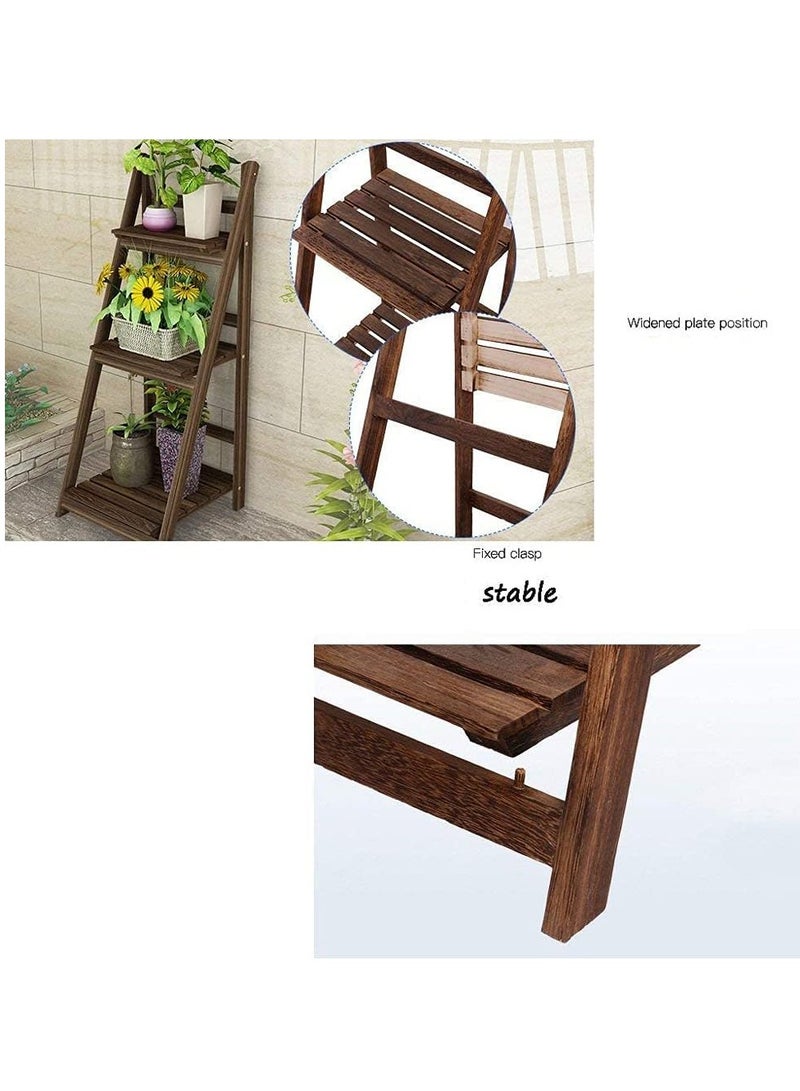 Generic FFD Flower Pot Holder Stand Foldable Plant Shelf,Plant Stand,Indoor Flower Pot Holder,Flower Stand Ladder  - Image 5