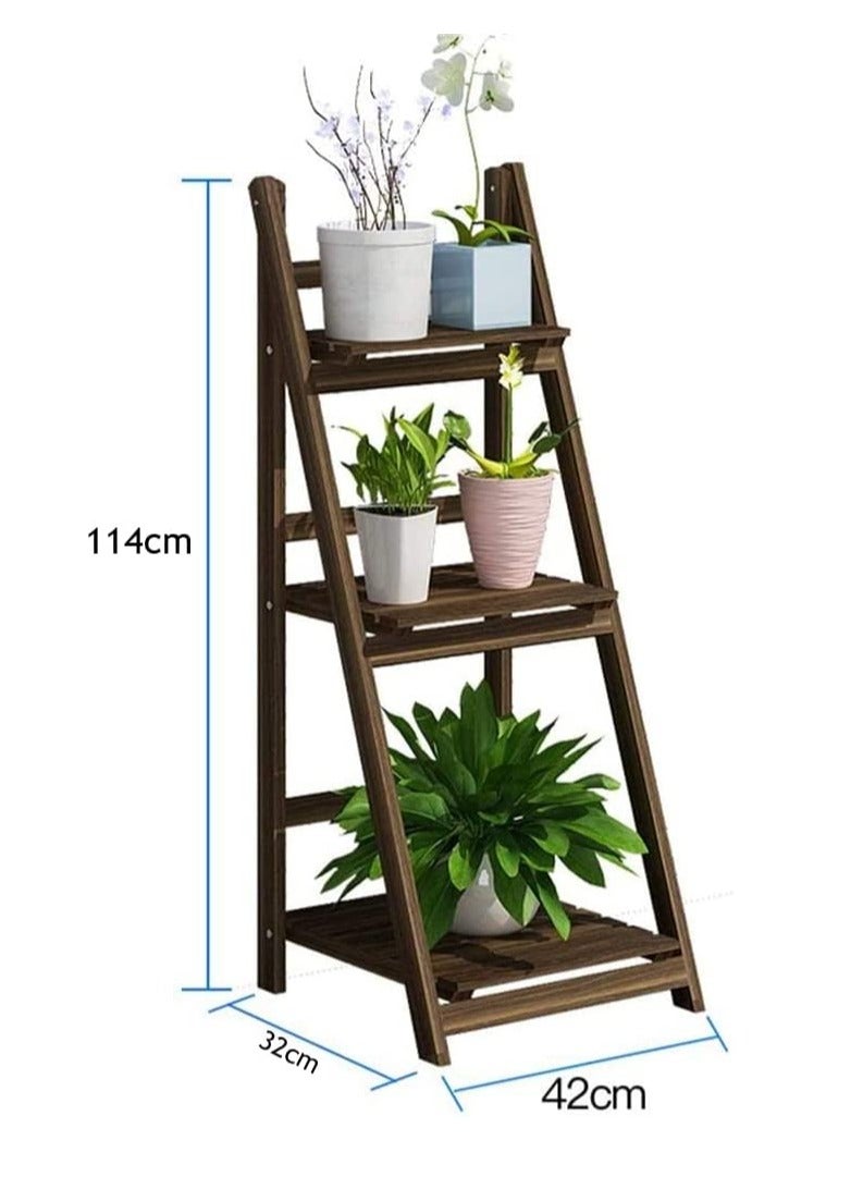 Generic FFD Flower Pot Holder Stand Foldable Plant Shelf,Plant Stand,Indoor Flower Pot Holder,Flower Stand Ladder  - Image 2