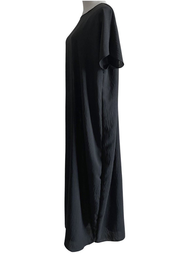 The Abaya Market - Inner Dress Black for Abaya - Image 1