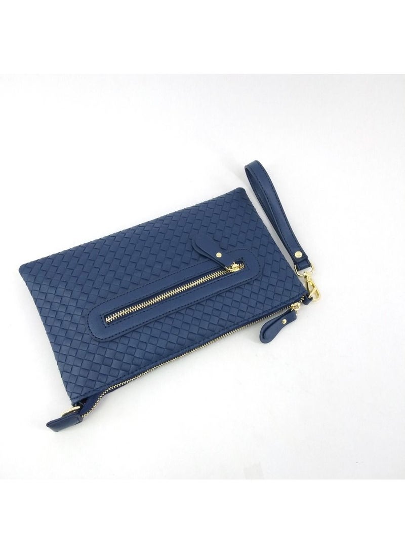 Wristlet Wallet Clutch PU Leather Women Phone Pocket Large Travel Purse - Image 3