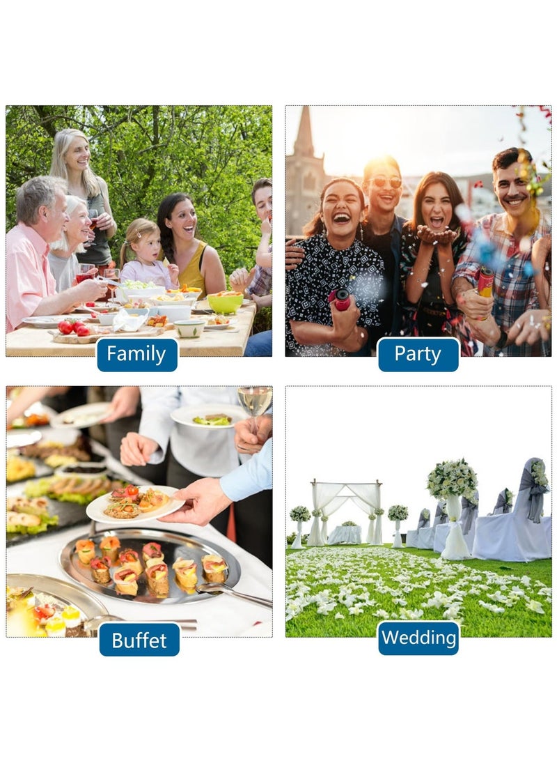 WALALLA 1-Pack Chafing Dish Buffet Set with Lids 304 Stainless Steel Dining Stove with Split LidAlcohol HeatingStrong and Durables Catering Food Warmers for Catering Parties - Image 5