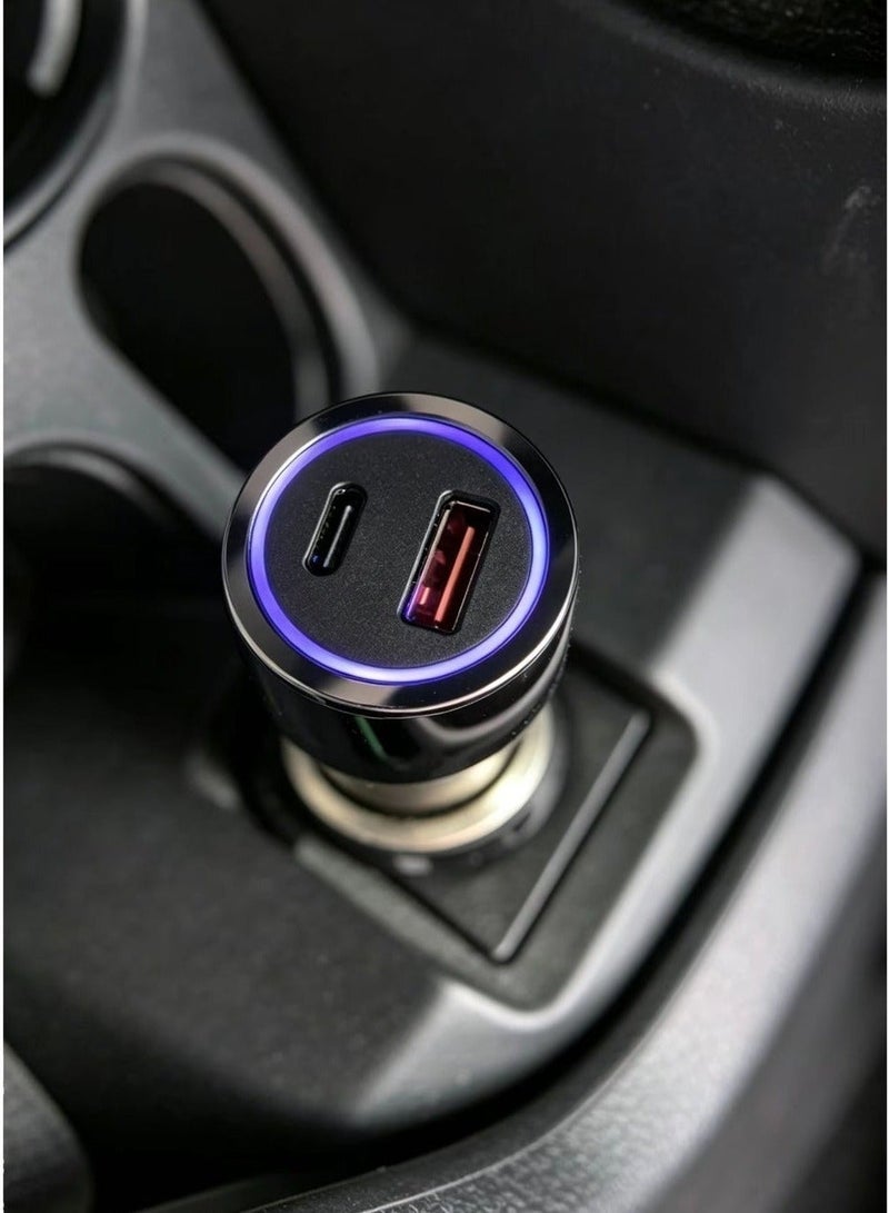 GPNE 30W Fast Car Charger 🔌 USB Type-C | Smart Charging Adapter for iPhone, Samsung & Laptops  🚗 - Image 4