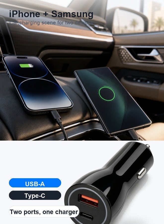 GPNE 30W Fast Car Charger 🔌 USB Type-C | Smart Charging Adapter for iPhone, Samsung & Laptops  🚗 - Image 2