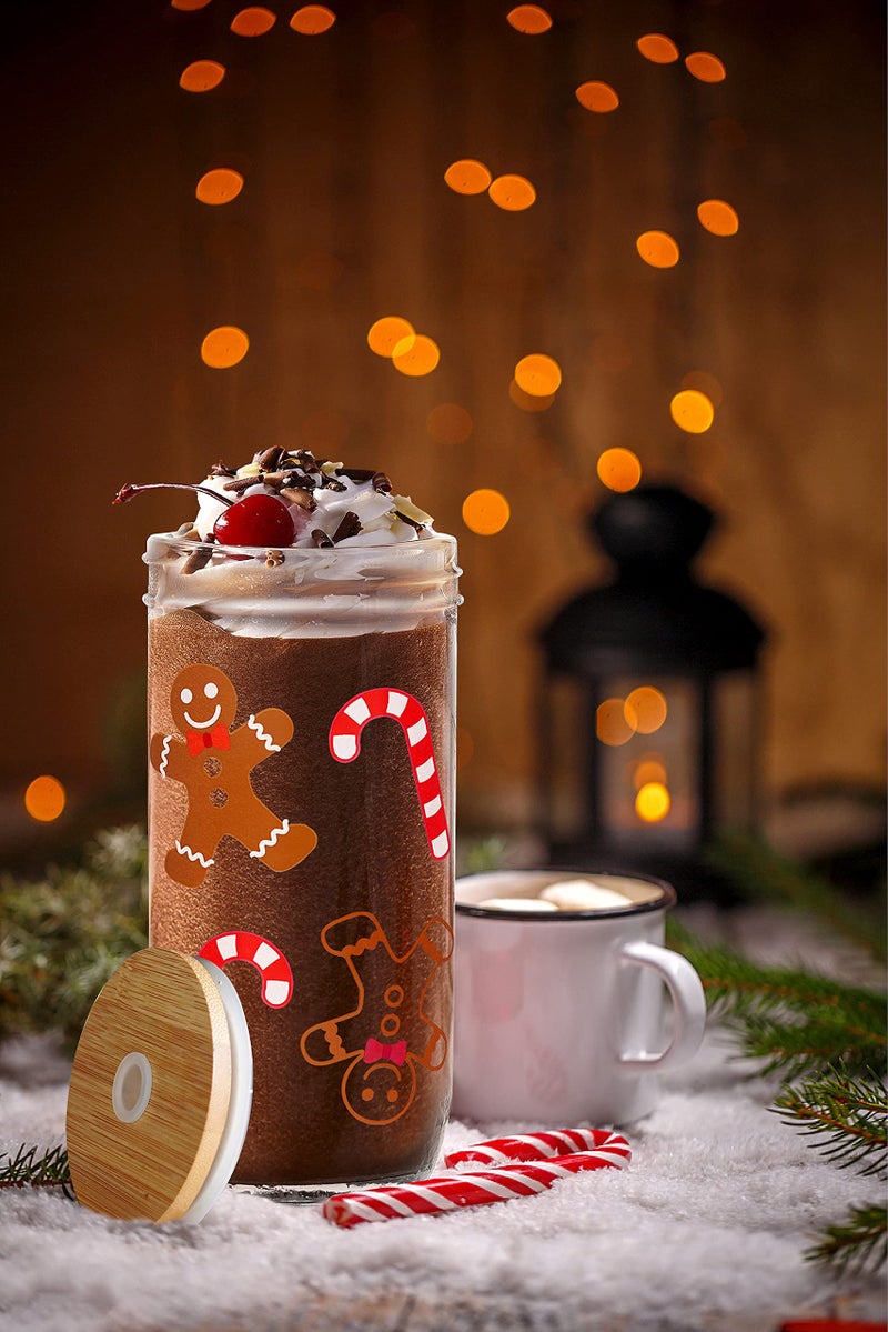 Anotion Christmas Cups - Colored Mugs with Lid and Straw, Unique Teachers & White Elephant Gifts for Adults - Image 4